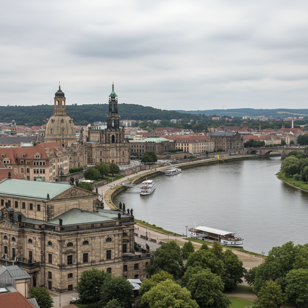 Dresden heute: Bewölkter Himmel und sommerliche 28 Grad Celsius