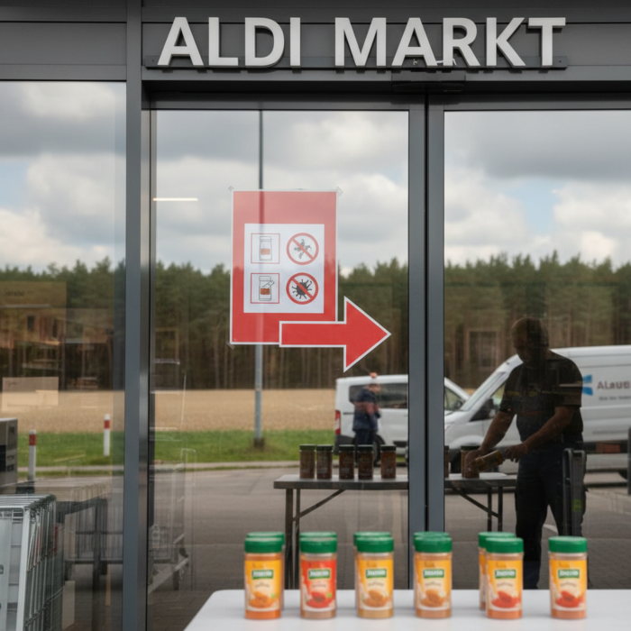 Rückruf von Gewürz bei Aldi Nord aufgrund von Salmonellenbefall