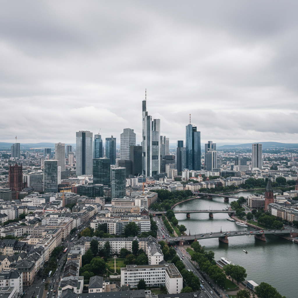 Frankfurt am Main erlebt heute strahlenden Sonnenschein und sommerliche 35°C