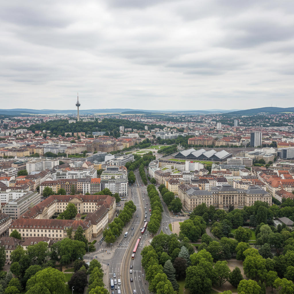 Stuttgart heute: Sanfter Regen bei Temperaturen um 15 Grad Celsius