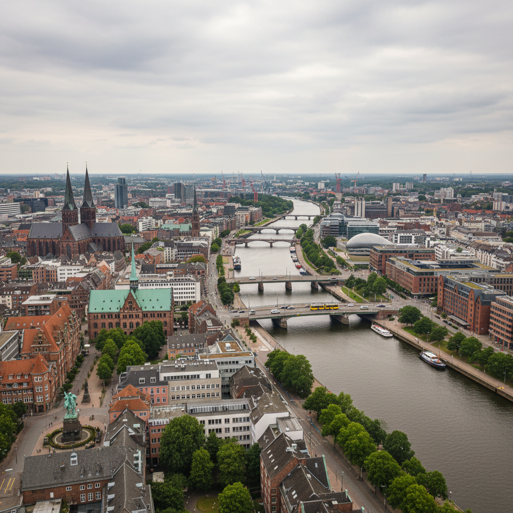 Wettervorhersage für Bremen am 21. Juni 2026: Nebel und Temperaturen bis 26°C