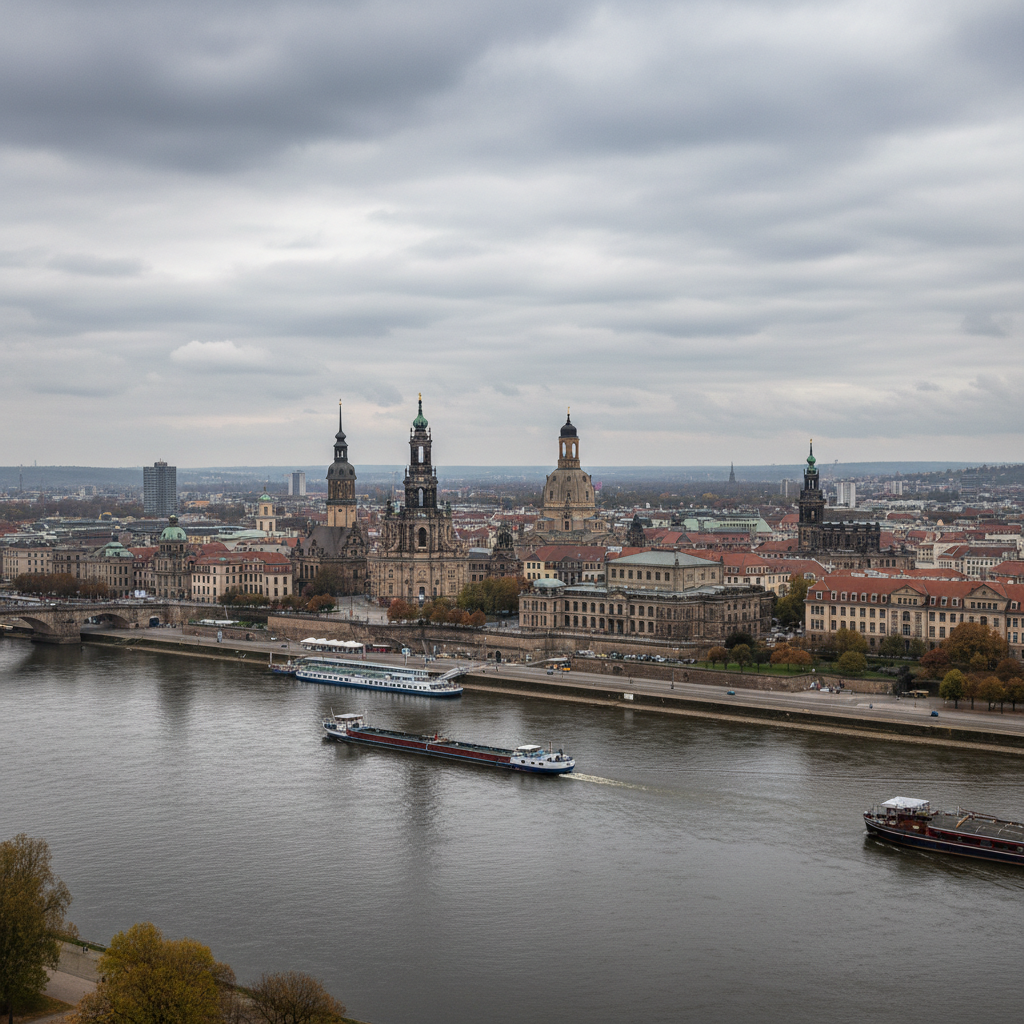 Dresden Wetterprognose: 16°C mit vereinzelten Regenfällen heute