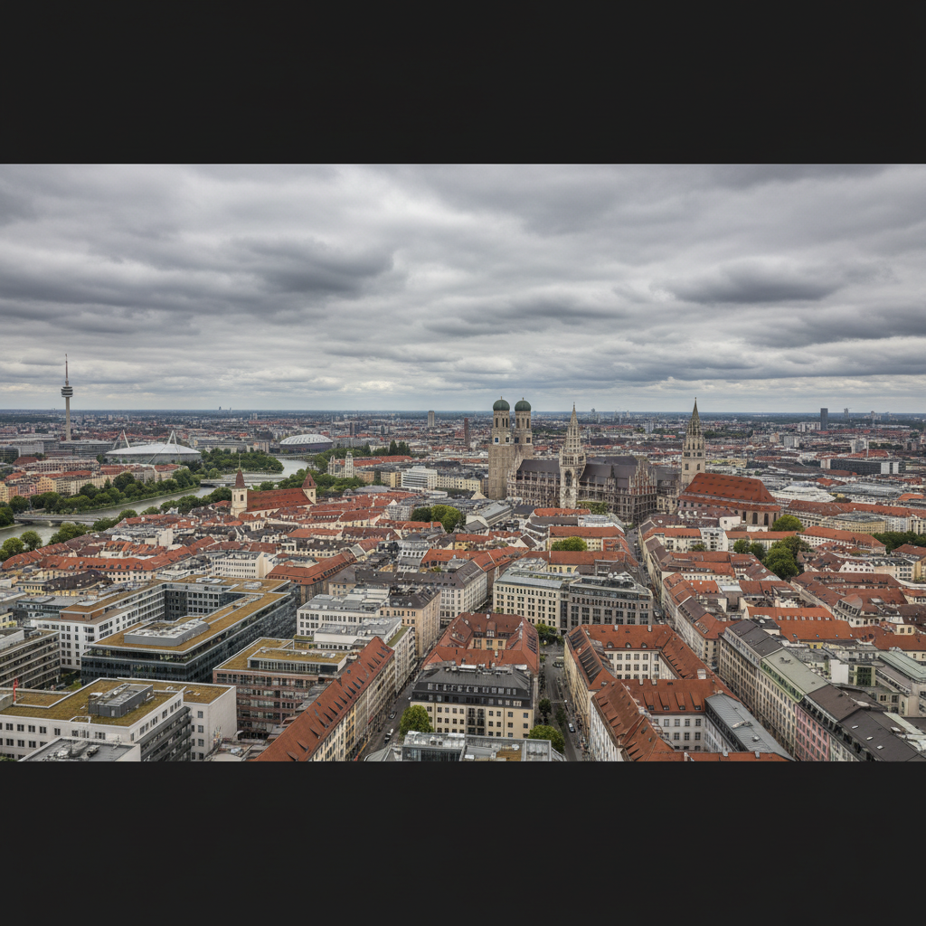 Wettervorhersage für München am 1. Juni 2026: Regen und milde Temperaturen