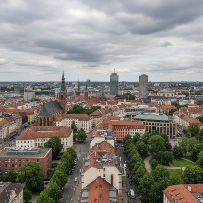 Wettervorhersage für Leipzig am 1. Juni 2026: Nebel und Regen erwartet