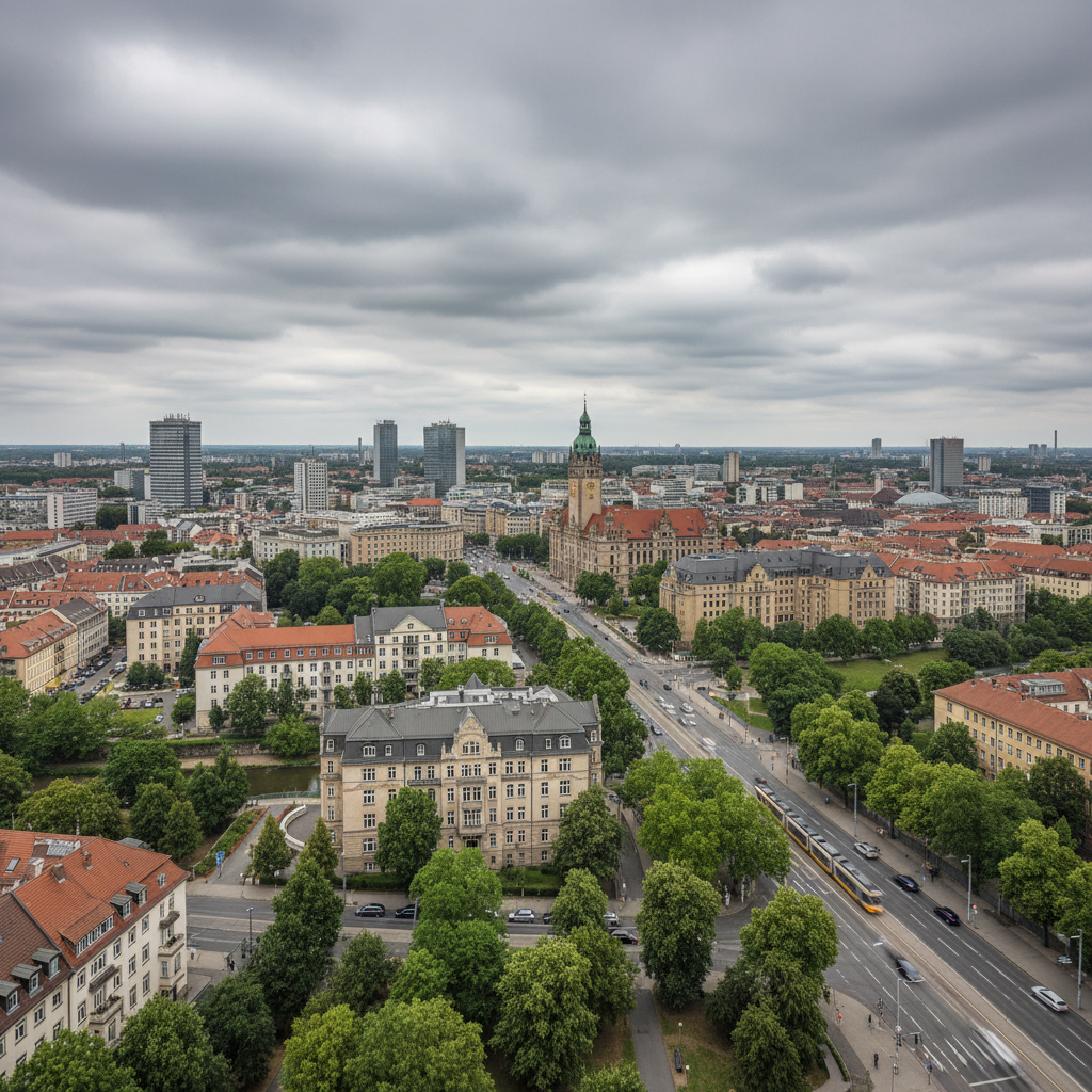 Leipzig erlebt heute strahlenden Sonnenschein und angenehme 25°C