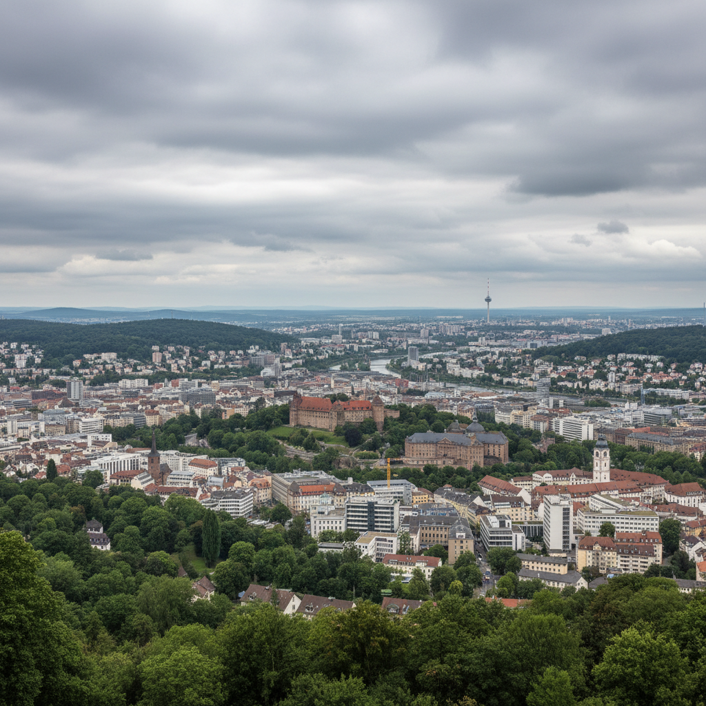 Sonnenschein und milde 27°C erwarten Stuttgart heute