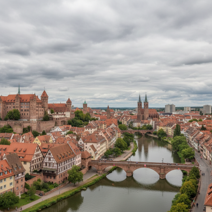 Wettervorhersage für Nürnberg am 4. Juni 2026: Regen und milde Temperaturen