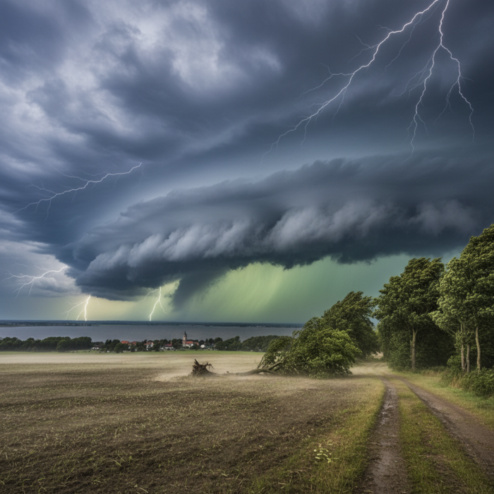 Donner, Blitze, Sturm und Hagel: Und DAS am Donnerstag!