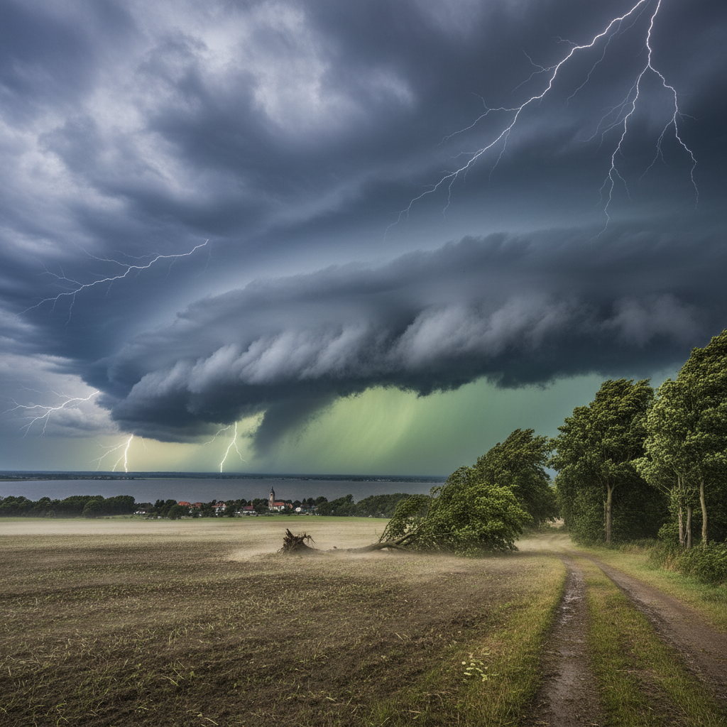 Wie begegnen wir den Wetterextremen am Donnerstag: Blitze, Hagel und Sturm?