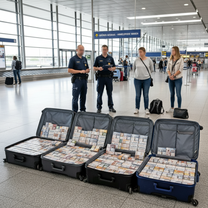 Stuttgart: Reisende wollen mehr als 107.000 Zigaretten schmuggeln