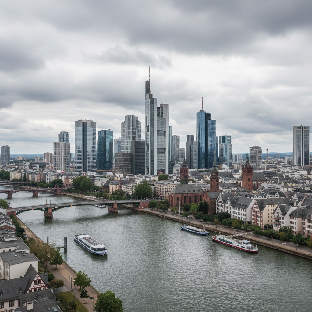 Frankfurt am Main erwartet heute strahlenden Sonnenschein und 35°C