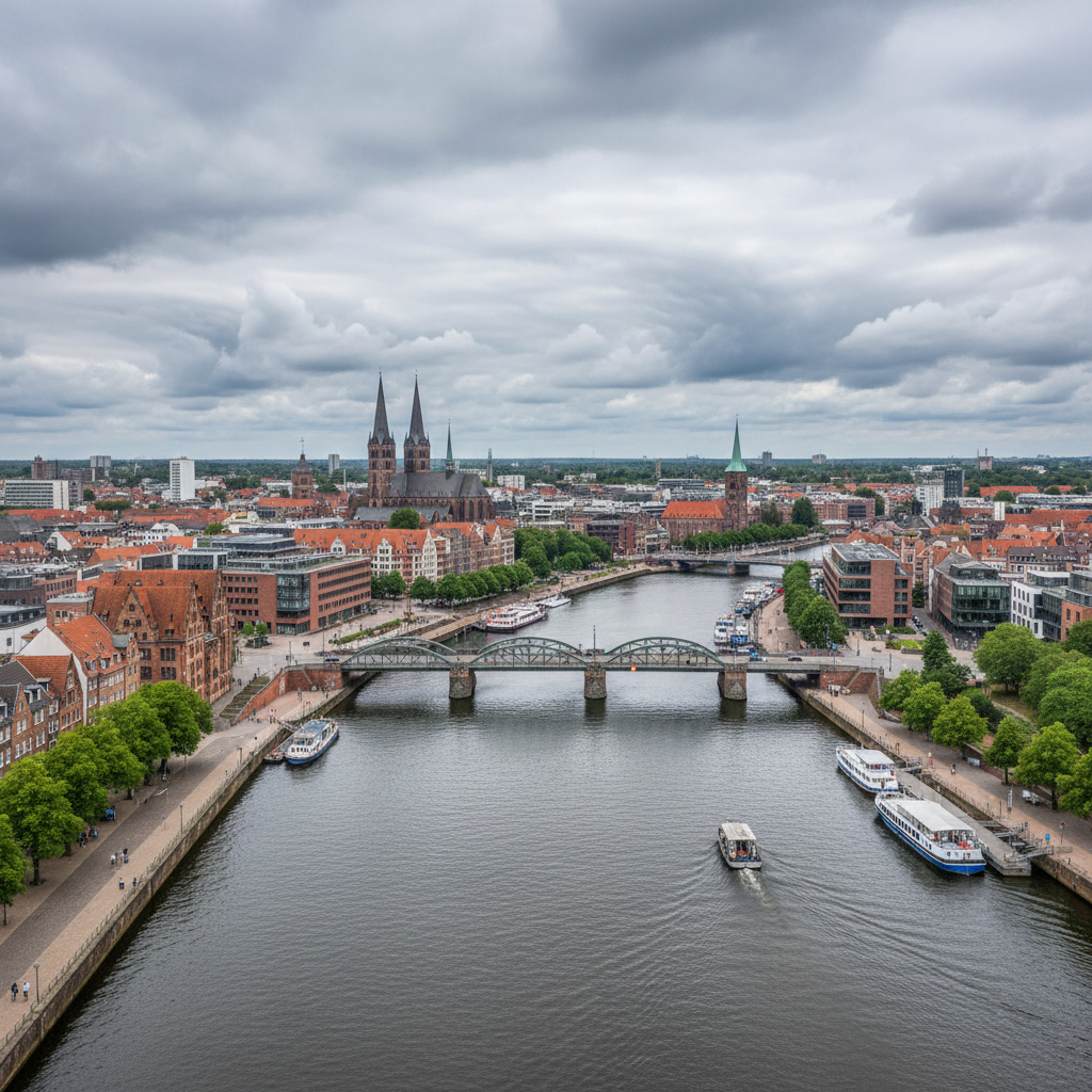 Wettervorhersage für Bremen am 1. Juni 2026