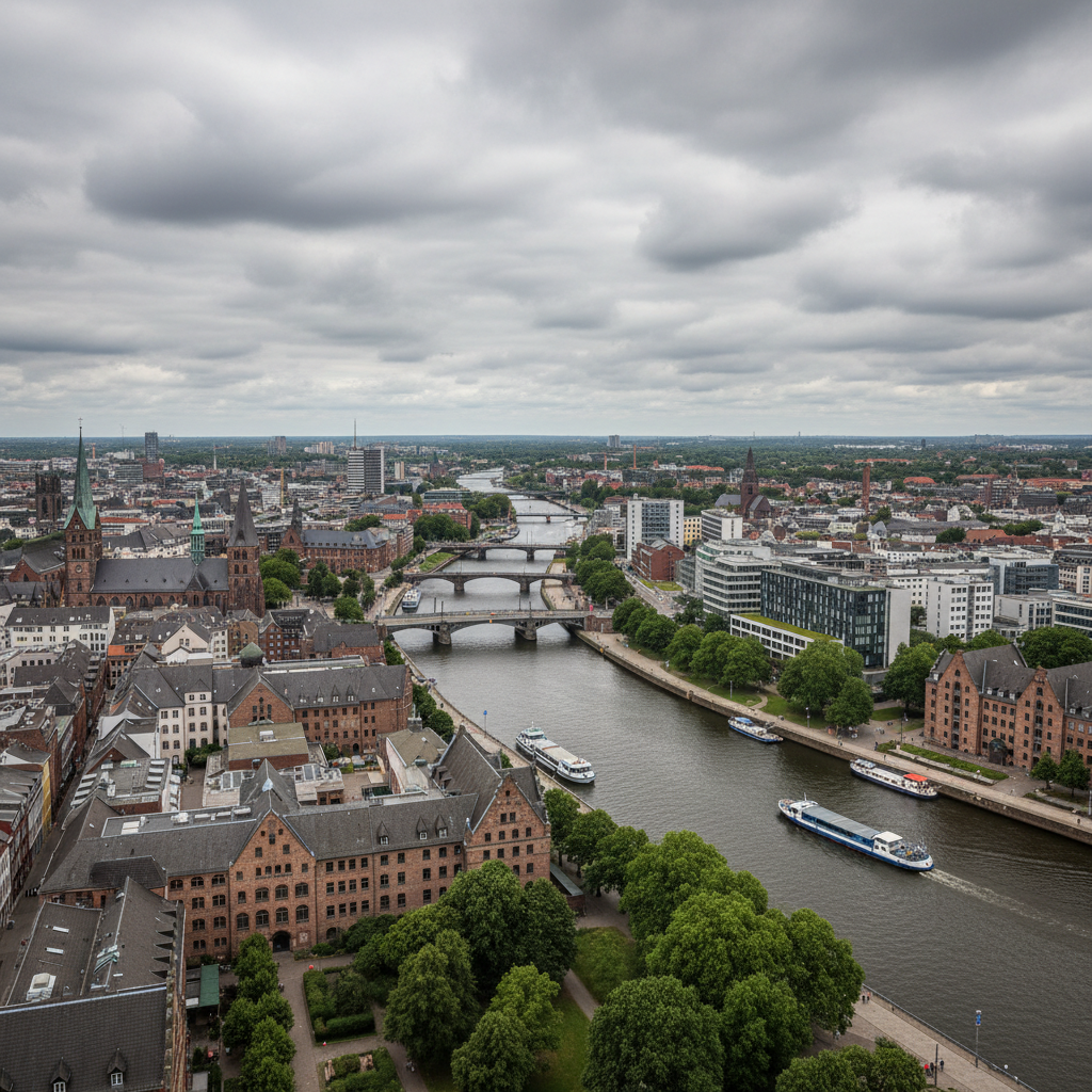 Wettervorhersage für Bremen am 11. Juni 2026: Nebel und Regenschauer