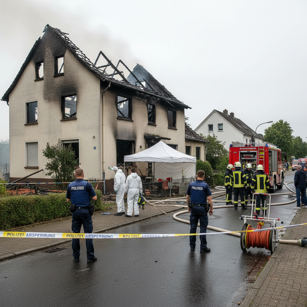 Tödliches Feuer in Bremen-Blumenthal: 85-Jährige stirbt im Brand