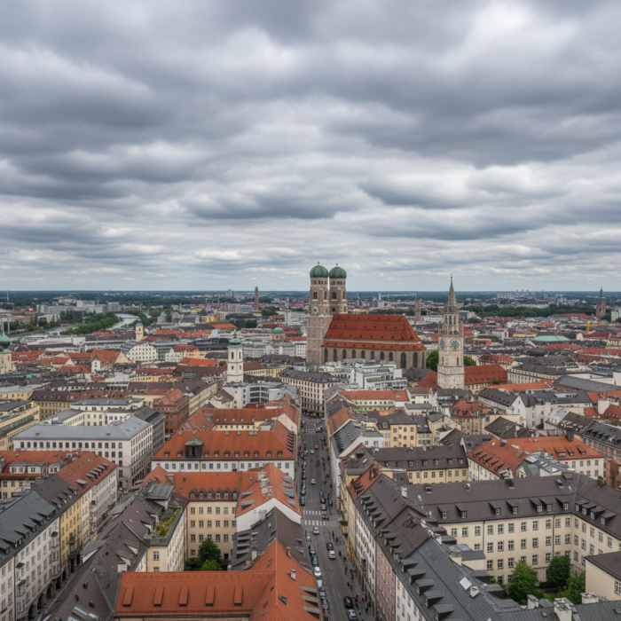 Wettervorhersage für München am 14. Juni 2026: Regenschauer und milde Temperaturen