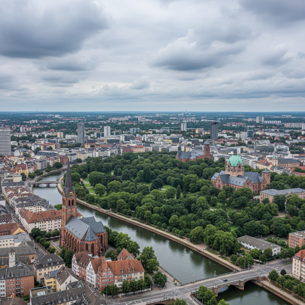 Hannover heute: 20°C und wolkiger Himmel erwarten die Bewohner
