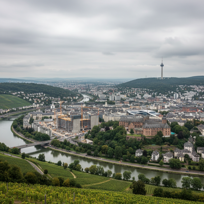 Wettervorhersage für Stuttgart am 9. Juni 2026: Mäßiger Regen und 18,3°C Höchsttemperatur