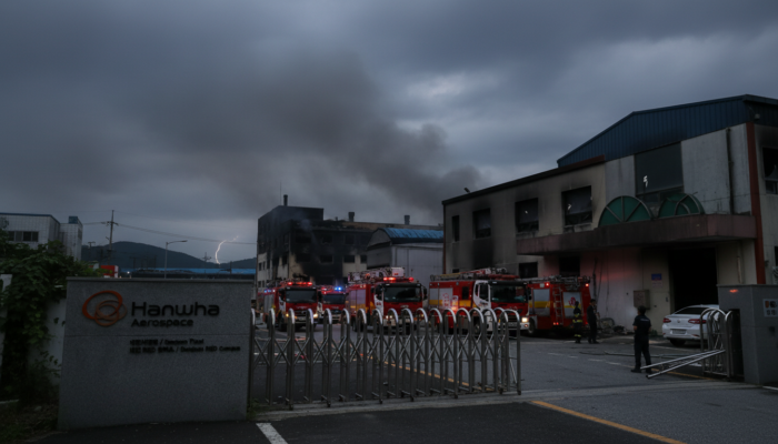 Mindestens fünf Tote bei Explosion in südkoreanischer Raketenfabrik