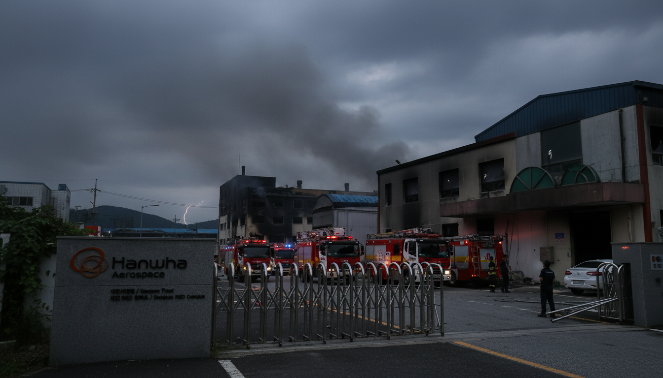 Explosion in südkoreanischer Rüstungsfabrik fordert mehrere Menschenleben