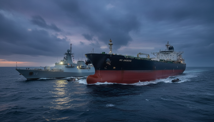 Moskau droht mit Kriegsschiffen: Frankreich stoppt aus Russland kommenden Öltanker im Atlantik