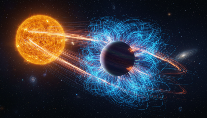 Schutzschild für Leben auf Erde: Magnetfelder erstmals auf fernen Planeten entdeckt