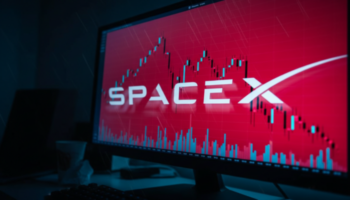 Dritter Verlusttag in Folge: SpaceX-Aktie stürzt zweistellig ab