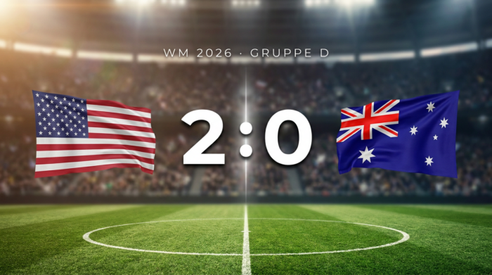 WM 2026: USA 2:0 Australien – Spielbericht & Stimmen