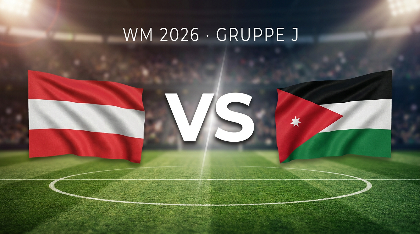 WM 2026: Österreich gegen Jordanien – Vorbericht zum Gruppenphase (Gruppe J)-Duell