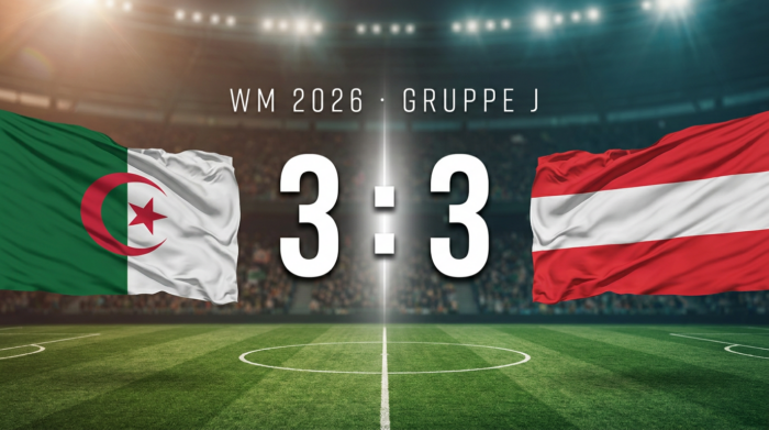 WM 2026: Algerien 3:3 Österreich – Spielbericht & Stimmen