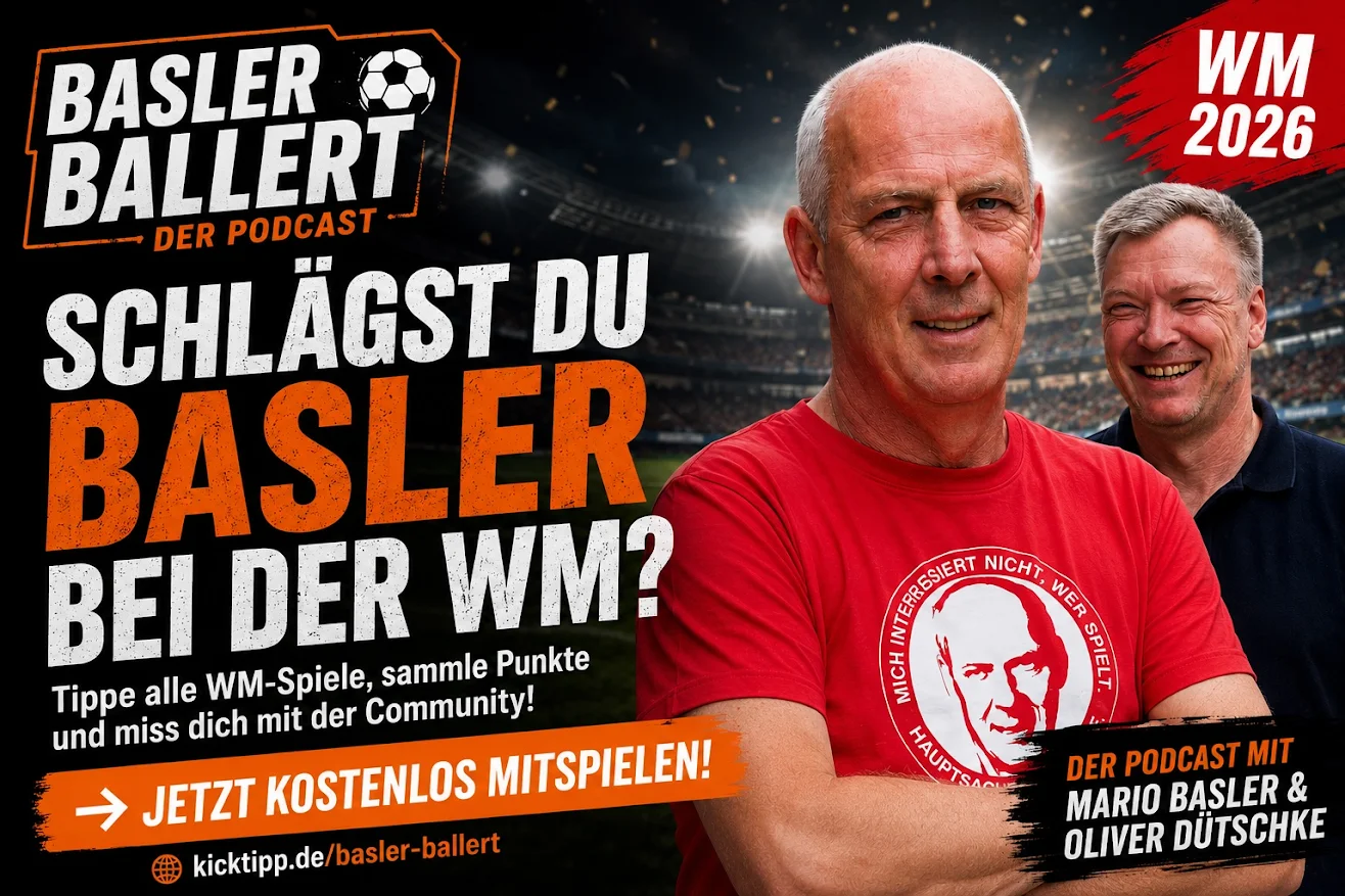 „Basler Ballert“ sucht den WM-Tippkönig: Tippt gegen Mario Basler die WM und sichert euch tolle Preise