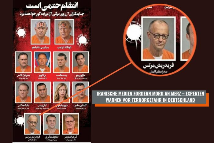 Iranische Medien fordern Mord an Merz – Experten warnen vor Terrorgefahr in Deutschland