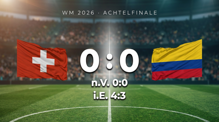 WM 2026: Schweiz 0:0 Kolumbien – Spielbericht & Stimmen
