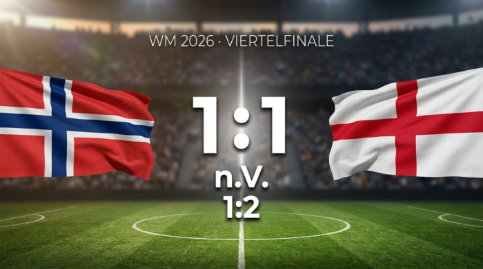 WM 2026: Norwegen 1:1 n.V. (1:2) England – Spielbericht & Stimmen