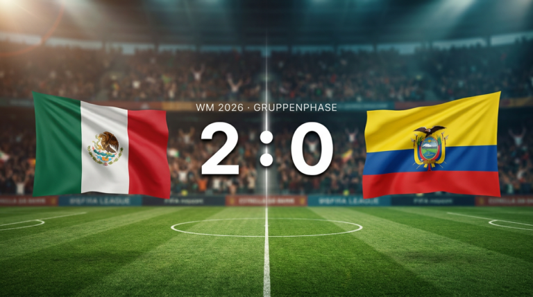 WM 2026: Mexiko 2:0 Ecuador – Spielbericht & Stimmen