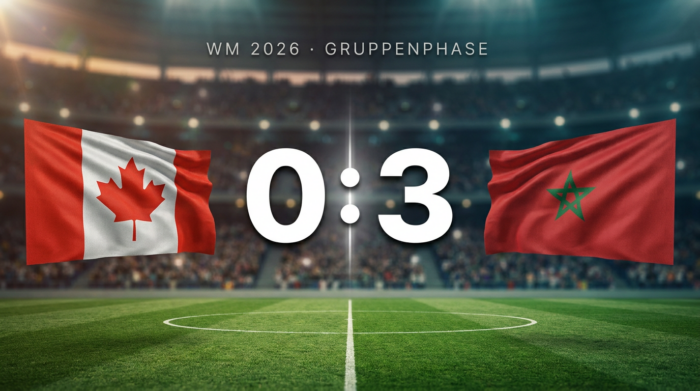 WM 2026: Kanada 0:3 Marokko – Spielbericht & Stimmen