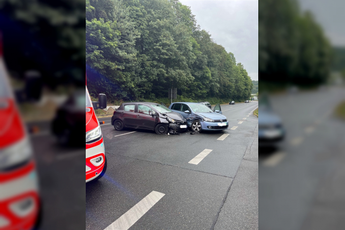 Hückeswagen: Zwei Verkehrsunfälle auf der Peterstraße