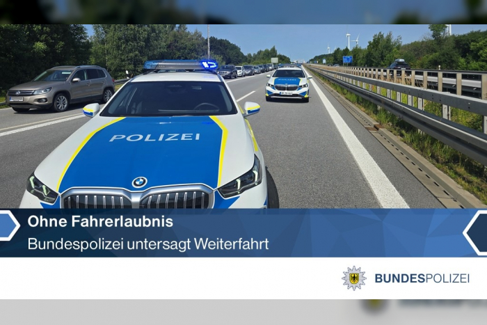 Görlitz, Ludwigsdorf, BAB4: Polizei stoppt Fahrer ohne Fahrerlaubnis