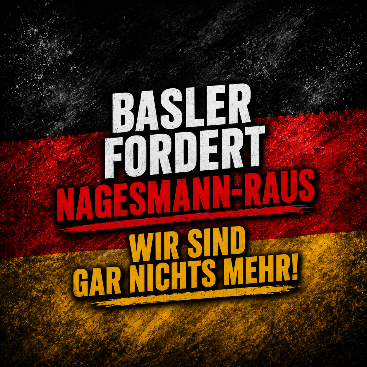 Basler fordert Nagelsmann-Raus: „Wir sind gar nichts mehr!“