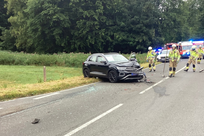 Herrenstrunden: Verkehrsunfall mit lebensgefährlich Verletzter