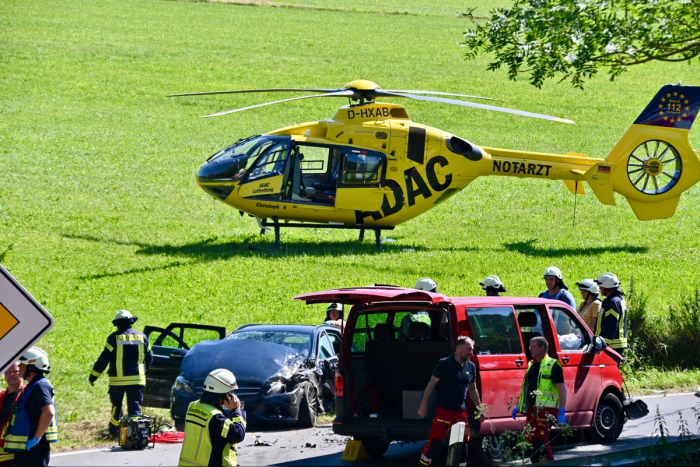 Schwerer Verkehrsunfall in Olsberg Bruchhausen