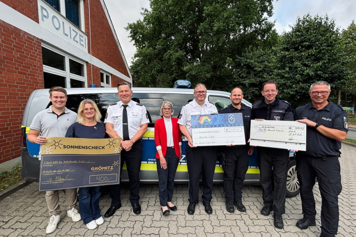 Beachvolleyballturnier der Polizeidirektion Lübeck in Grömitz