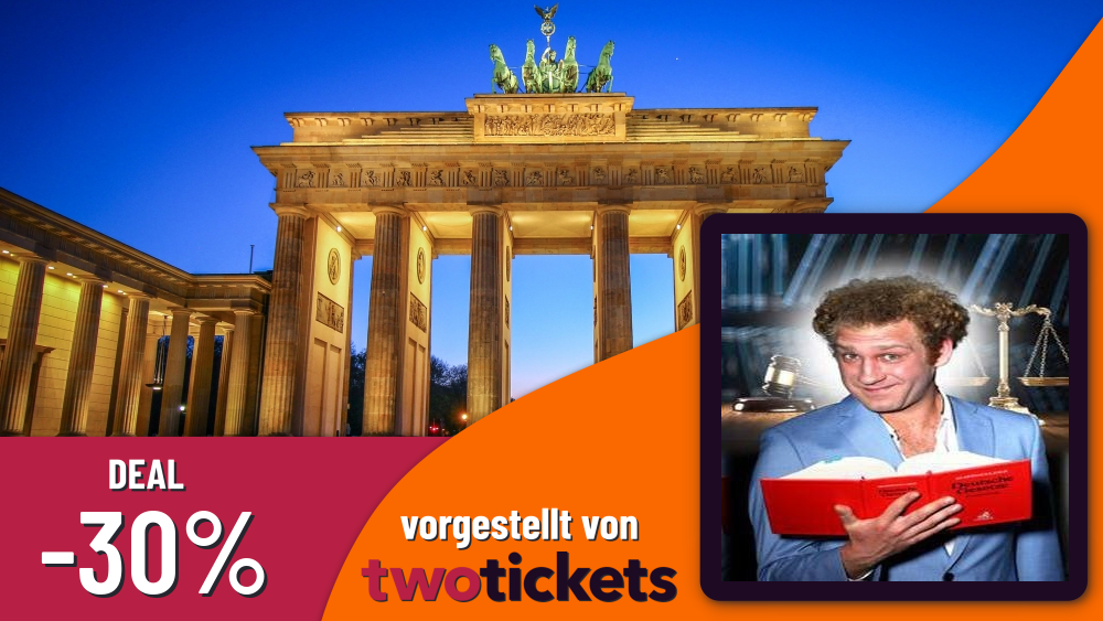 Kabarett in Berlin am 30.07.26: Am achten Tag schuf Gott den Rechtsanwalt