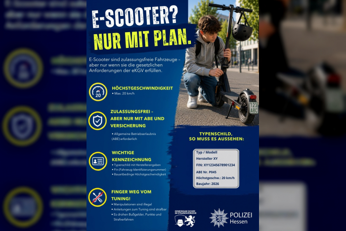 Polizeikontrollen in Dieburg und Babenhausen