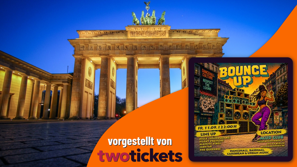 Latin, Reggae & Global Music in Berlin am 11.09.26: BOUNCE UP