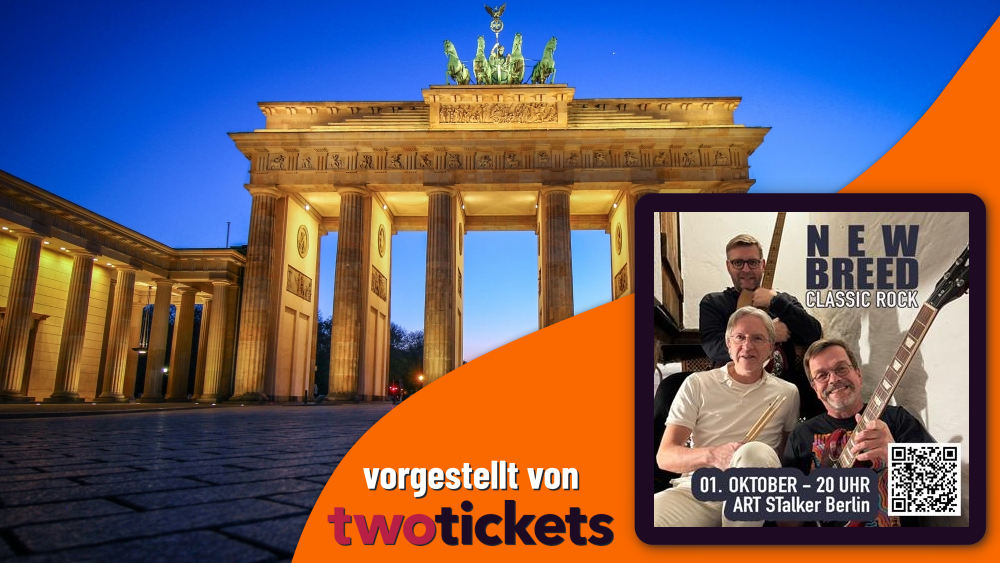 Pop & Rock in Berlin am 01.10.26: New Breed – Classic Rock – Premiere im Art Stalker