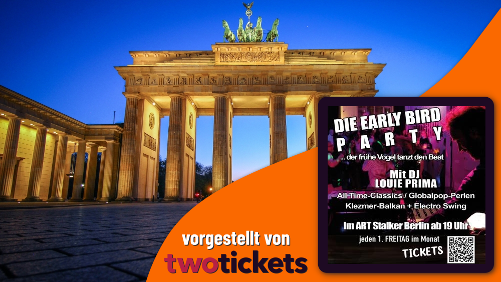 Pop & Rock in Berlin am 04.12.26: Die Early Bird Party: Der frühe Vogel tanzt den Beat