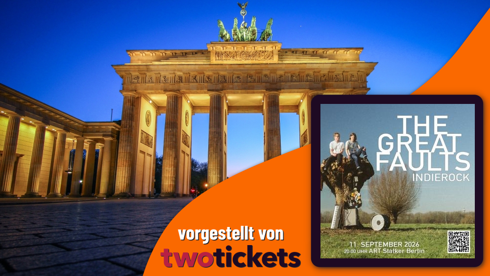 Pop & Rock in Berlin am 11.09.26: THE GREAT FAULTS – Indierock