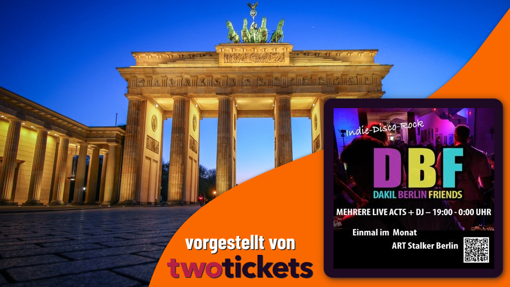 Pop & Rock in Berlin am 24.07.26: Dakil Berlin Friends – Indie-Disco-Rock