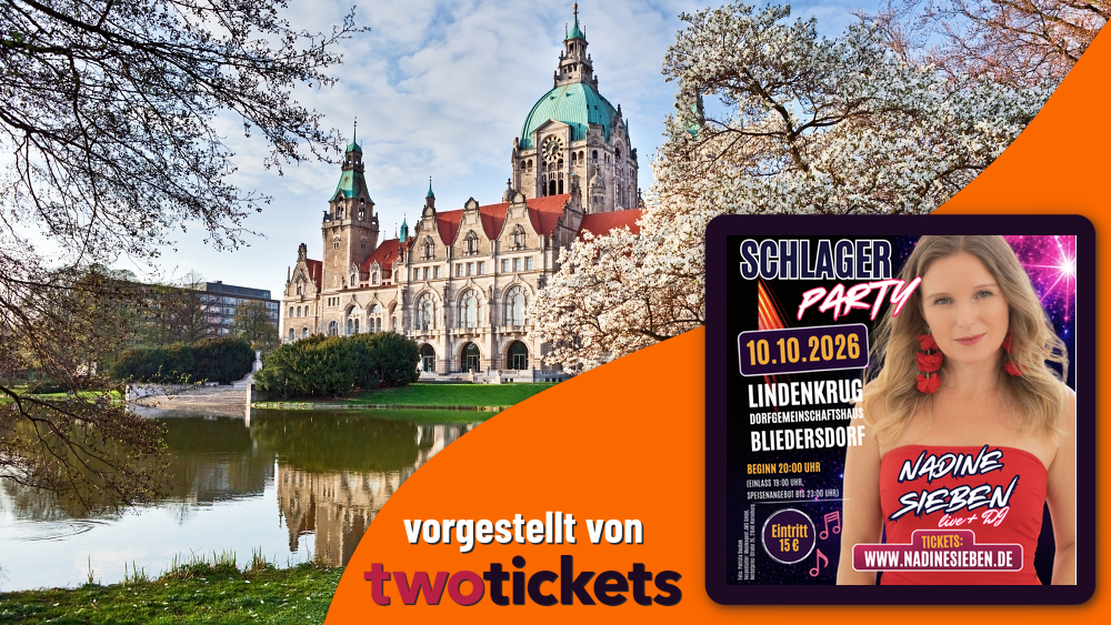 Schlager & Volksmusik in Horneburg am 10.10.26: Schlagerparty mit Nadine Sieben