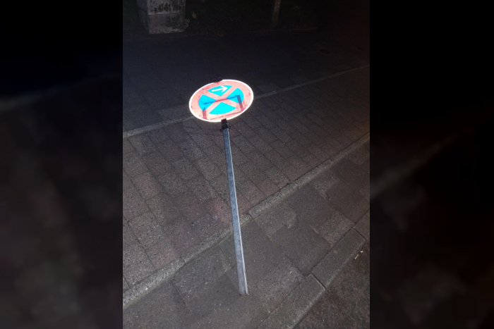 Harrislee: Diebstahl von Verkehrszeichen